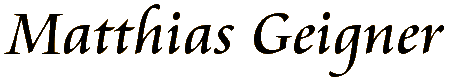 Matthias Geigner